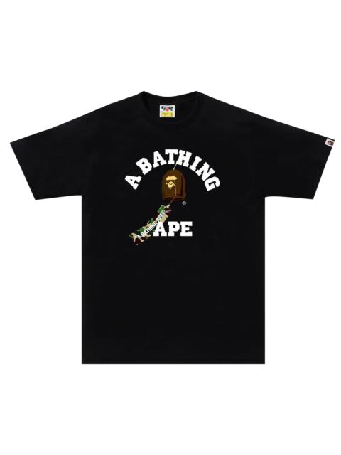BAPE Japanese Wind Chimes College Tee 'Black'