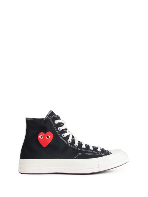 Small Red Heart Hi Top Sneakers