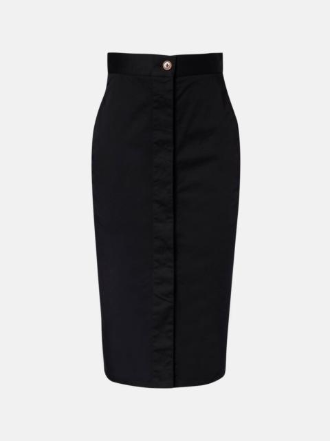 Trouser cotton-blend pencil skirt
