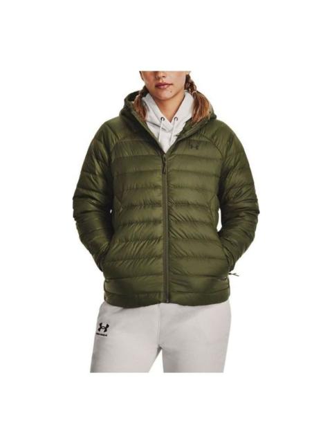 (WMNS) Under Armour Storm Down Jacket 'Green' 1372648-390
