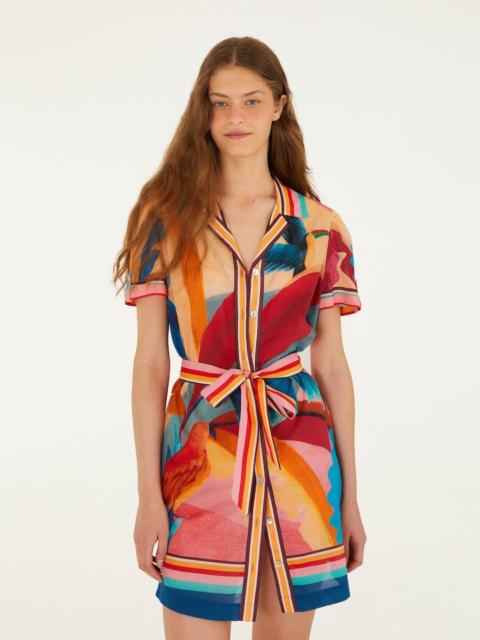 Atlantic Rain Forest Multicolored Mini Dress
