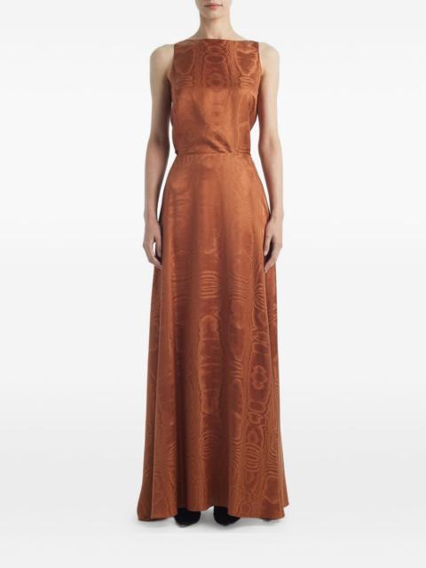 Nova patterned maxi skirt