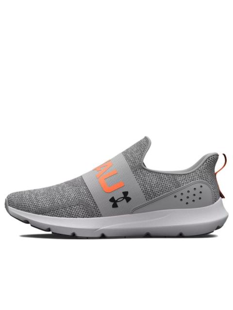 Under Armour Surge 3 Slip 'Mod Grey Orange Blast' 3026506-102