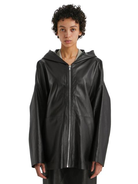 Rick Owens Zip Front Hooded Jacket
