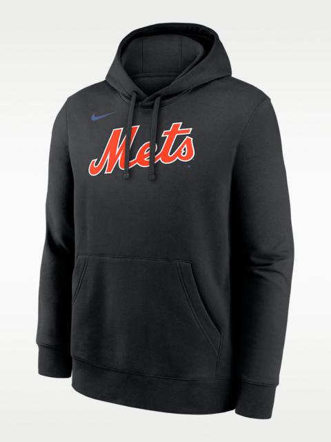 New York Mets Club Men's Nike MLB Pullover Hoodie