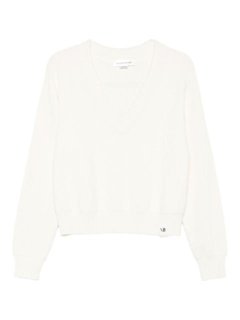 V-neck sweater