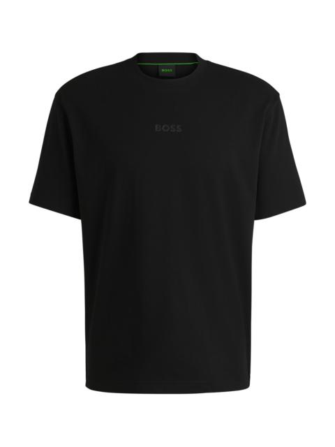 COTTON-JERSEY T-SHIRT WITH TONAL LOGO