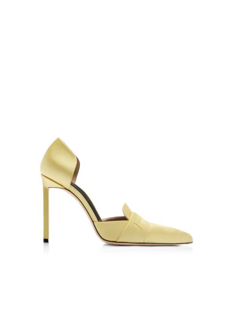 SATIN EVA D'ORSAY PUMP