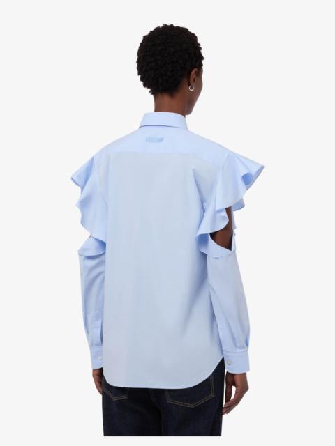 STRETCH COTTON POPLIN SHIRT
