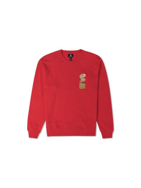 Converse YOTR Graphic Crew 'Red' 10025505-A02