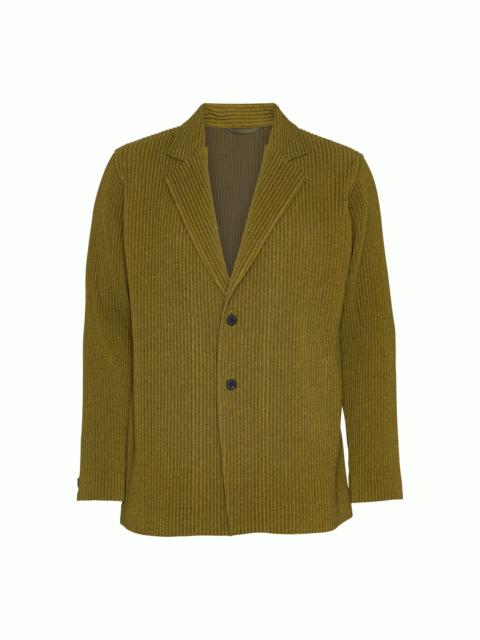 HOMME PLISSE JACKET - OLYMPIC YELLOW