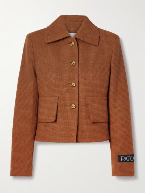 Wool-blend Tweed Jacket