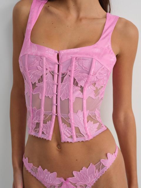 Maye Embroidered Bustier
