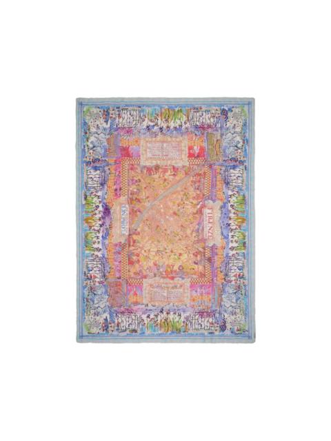 x Paolo Fiumi Florence Map scarf