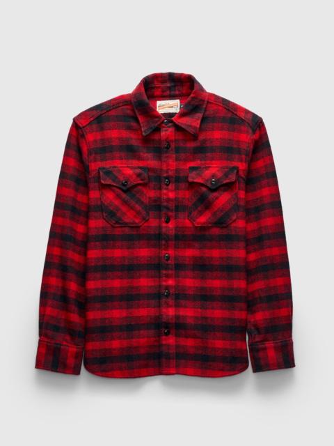 Scout Shirt in Furnace Red Plaid