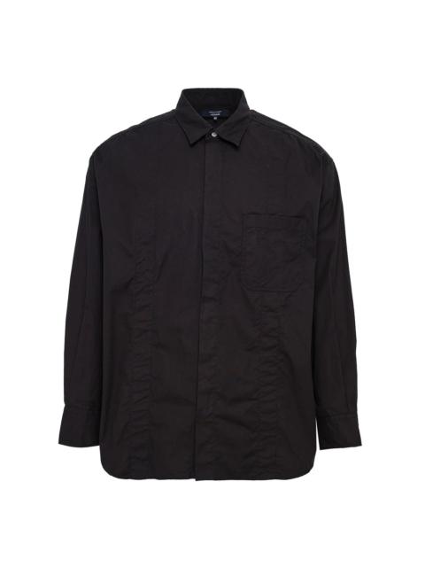 Cotton Oxford Garment Washed Shirt