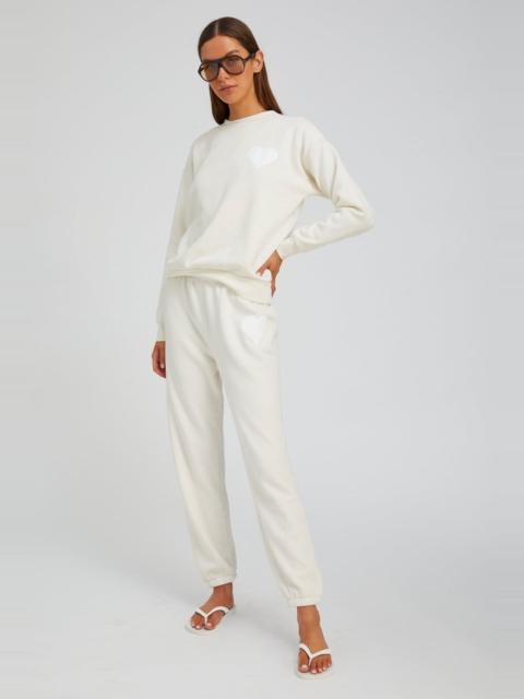 CREME HEART SWEATPANTS