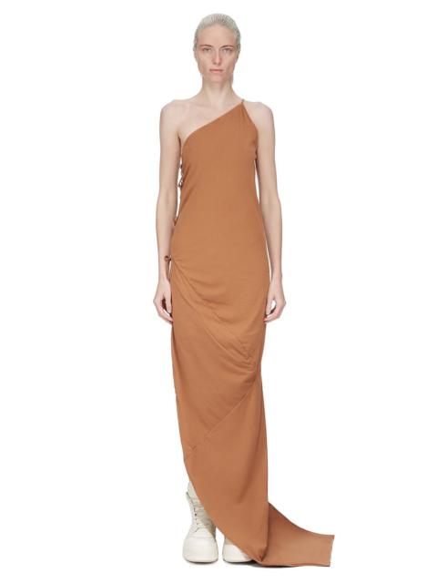Orange Hollywood Taco Maxi Dress