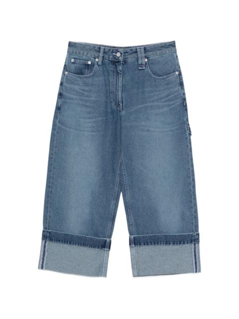 cuffed jeans