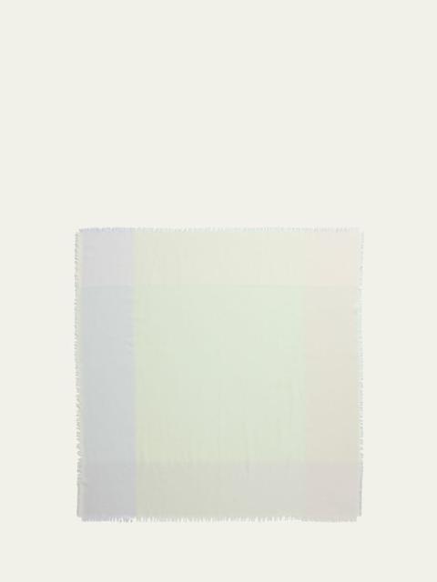 Quadrilatero Del Cashmere-Silk Scarf