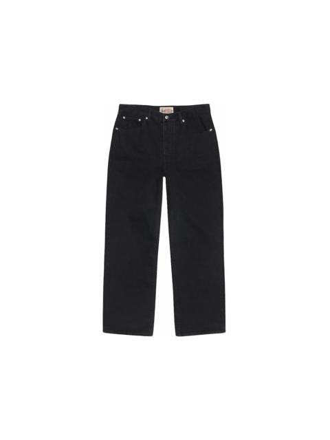 Stussy Relaxed Denim Jean Black