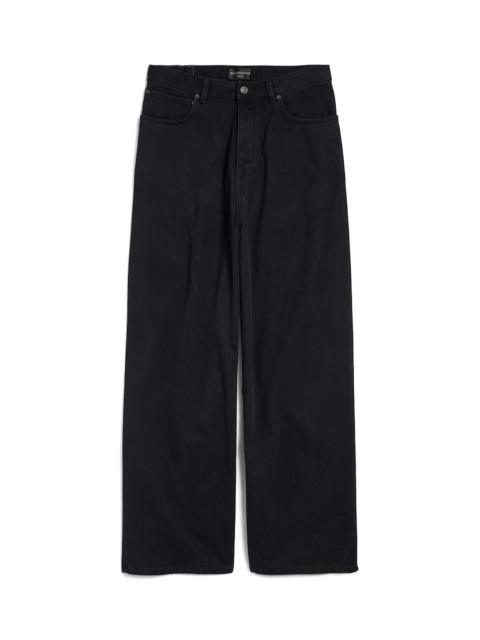 Women's Baggy Pants in Black