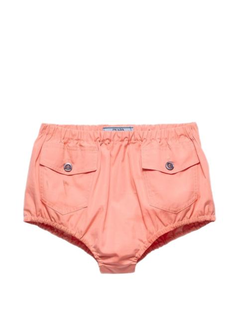 Poplin shorts