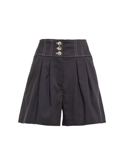 Alicia high-rise shorts