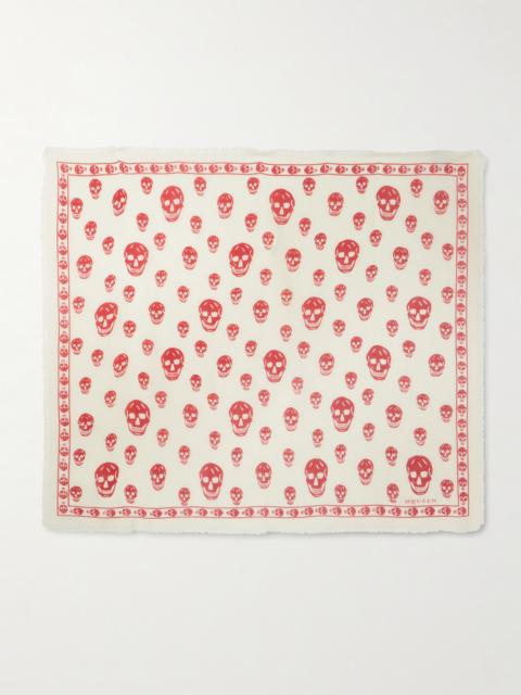 Printed Wool Scarf