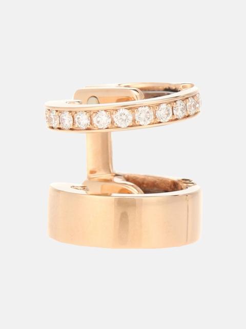 Berbere Module 18-kt rose gold ear cuff with diamonds