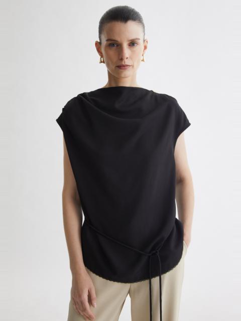 MOON
Tie detail sleeveless top