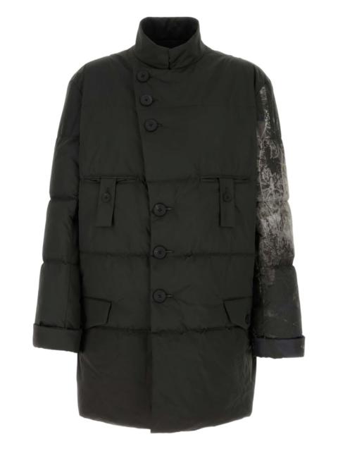 high-neck padded coat