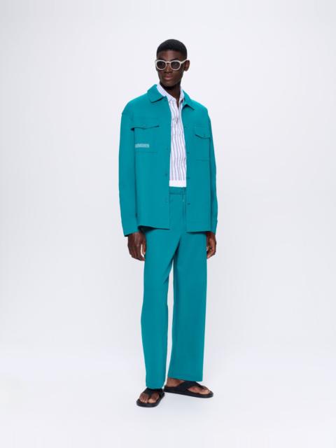 Mens Interlock Jacket - Malachite Green