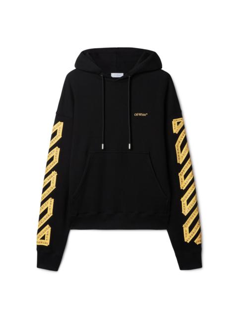 Black Tape Arrow Hoodie