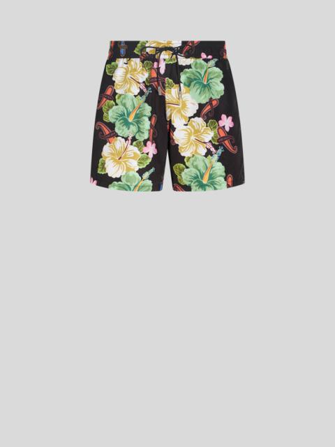 FLORAL PAISLEY SWIMSUIT