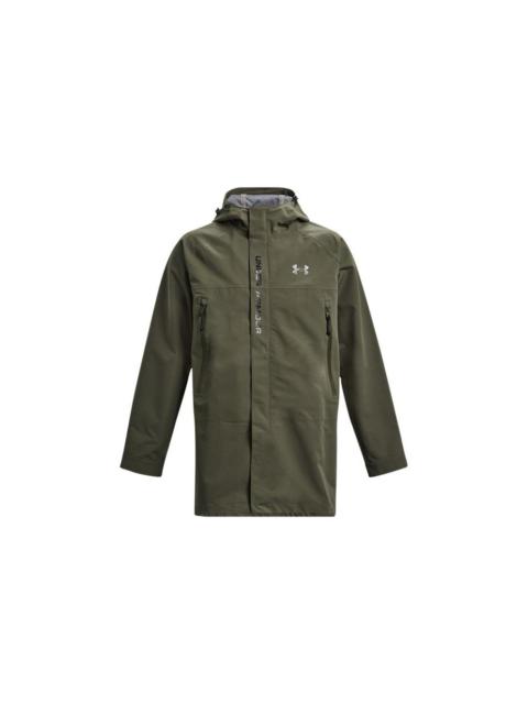 Under Armour Stormproof 3-Ply Bench Coat 'Army Green' 1375446-390