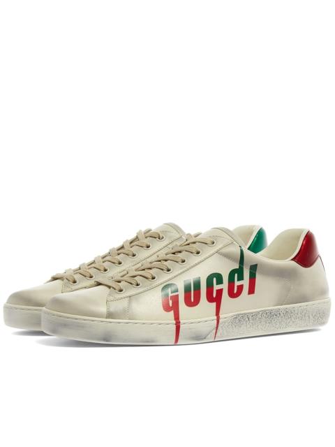 Gucci New Ace Blade Logo Sneaker
