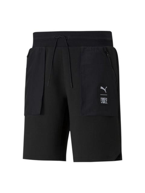 PUMA X First Mile Double Knit Cargo Shorts 'Black' 532343-01