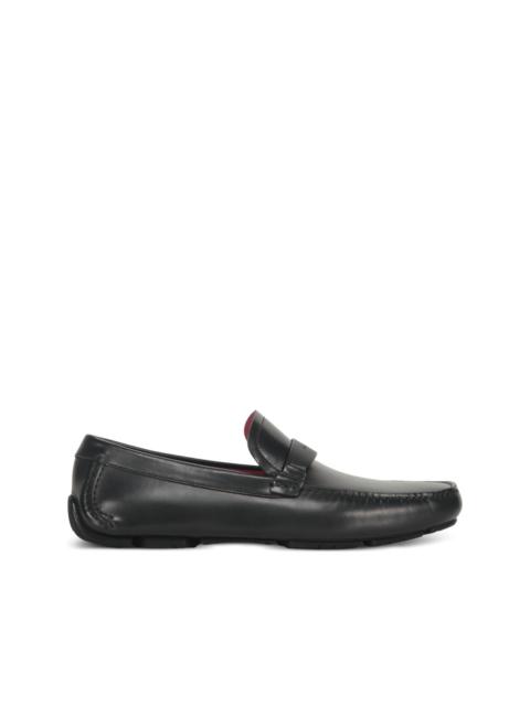 leather loafers
