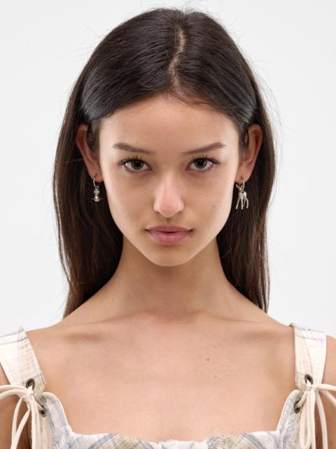 Asymmetric Monette Small Hoop Earrings