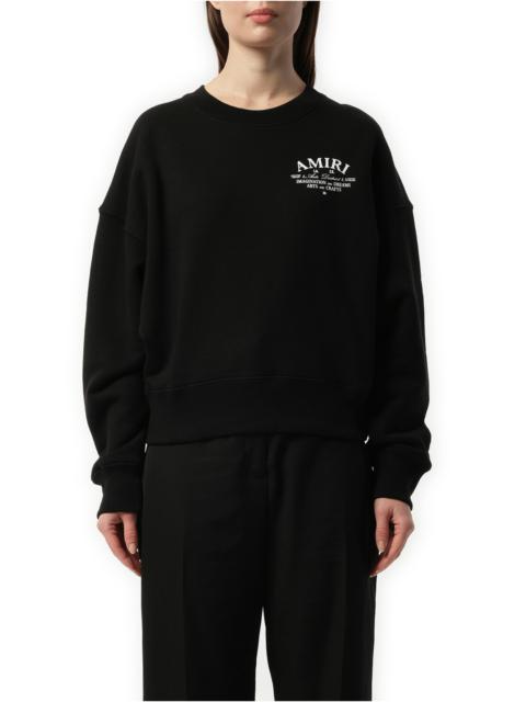 Amiri Arts District Sweatshirt in Black