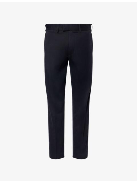 Straight-Leg Twill Cotton Chinos