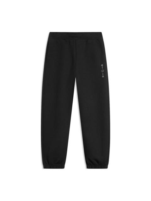 (WMNS) Li-Ning Chinese Culture Graphic Joggers Pants 'Black' AKLT906-4