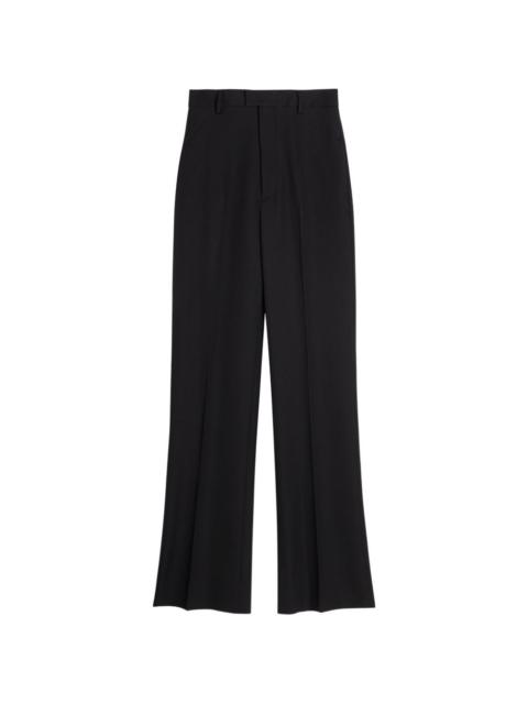 Carlo side pockets flared trousers