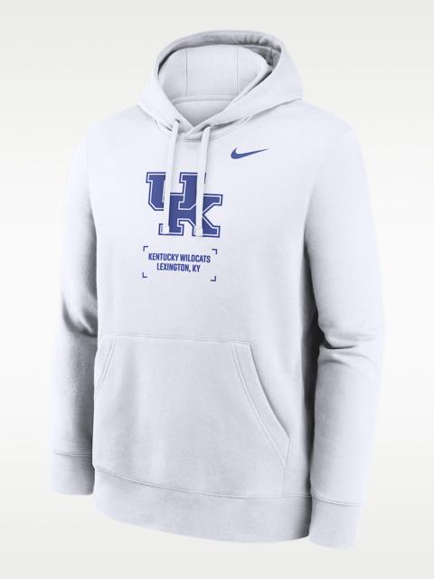 Kentucky Club Basketball 2-Hit Men's Nike College Pullover Hoodie
