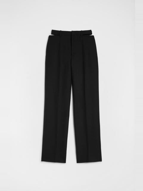 Wool Blend Trousers