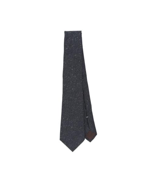 speckled silk tie