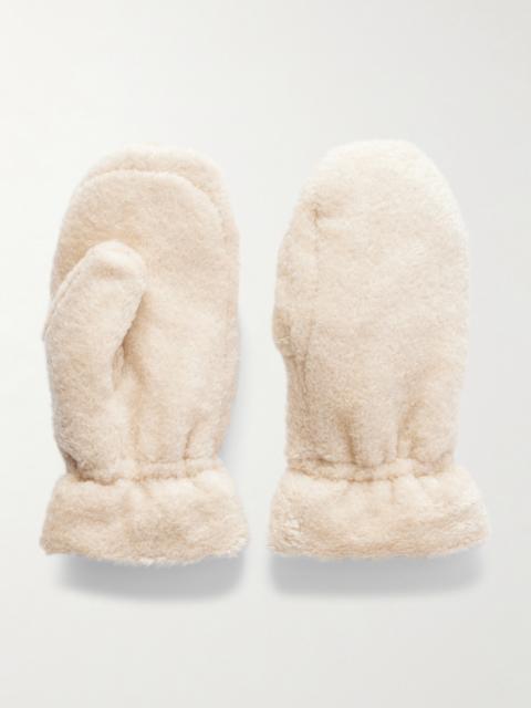 Embroidered Fleece Gloves