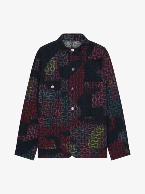 MULTICOLOR JACKET IN DENIM MONOGRAM 72