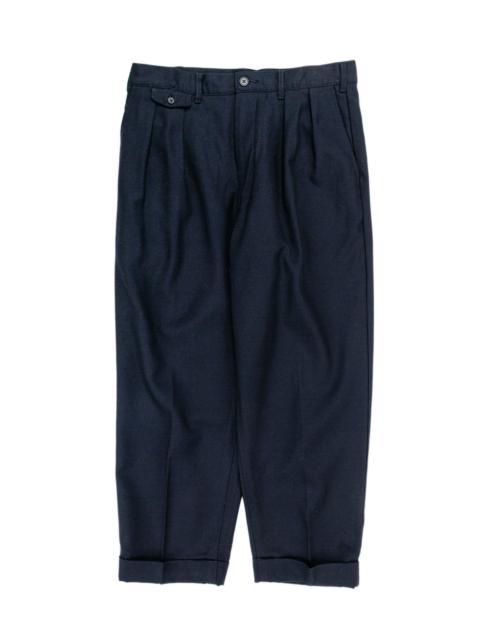 2Pleats Laundry Wool Navy